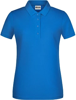 Dámské piqué polo z bio bavlny 02. royal model 22534264 - Daiber