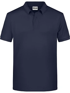 Pánské piqué polo z bio bavlny 02. navy model 22437876 - Daiber