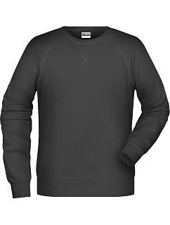 Daiber 8022 Pánská raglánová mikina 02.8022 black