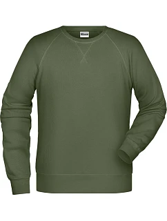 Daiber 8022 Pánská raglánová mikina 02.8022 olive