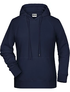 Dámská raglánová mikina s kapucí 02. navy model 22430584 - Daiber