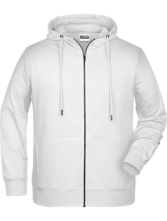 Pánská mikina s kapucí 02. white model 22438106 - Daiber