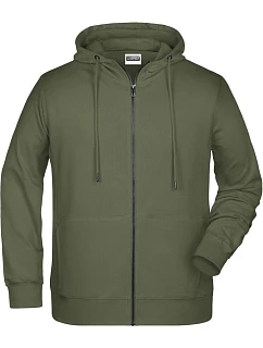Pánská mikina s kapucí 02. olive model 22438142 - Daiber