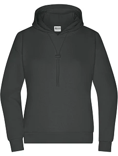 Dámská mikina s kapucí 02. graphite model 22534445 - Daiber