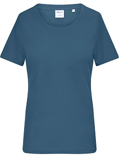 Dámské bio tričko s jemným žebrováním 02. dusty blue model 22445949 - Daiber