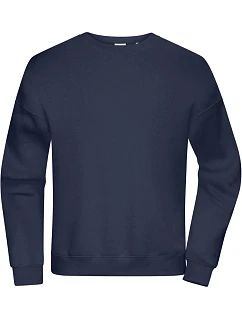 Těžká oversize unisex mikina 02. navy model 22446185 - Daiber