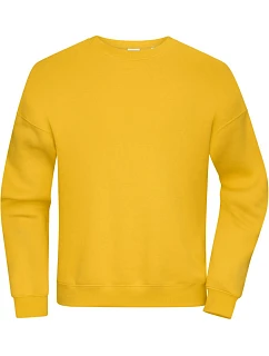 Těžká oversize unisex mikina 02. sunflower model 22446158 - Daiber