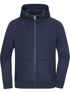 Těžká unisex oversize mikina s kapucí 02. navy model 22446257 - Daiber