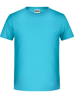 Chlapecké tričko z bio bavlny turquoise model 22534182 - Daiber