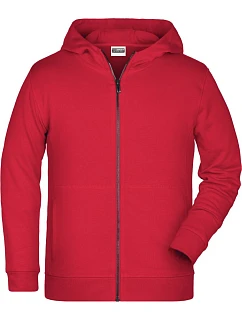 Dětská mikina s kapucí red model 22534399 - Daiber