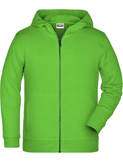 Dětská mikina s kapucí lime green model 22534392 - Daiber