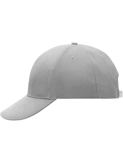 MB 16 6 panelová kšiltovka vyztužená model 22501805 light grey - Daiber