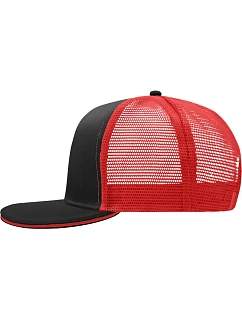 MB 6 panelová Pro síťovaná sandwich kšiltovka 03. black/red model 22495891 - Daiber