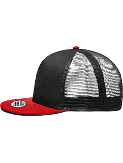 MB 5 panelová Pro síťovaná kšiltovka 03. black/red model 22495901 - Daiber
