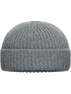 MB Pletená čepice 03. grey melange model 22446543 - Daiber