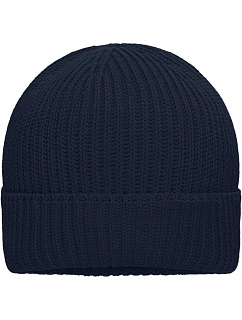 MB Pletená čepice z bio bavlny 03. navy model 22446561 - Daiber