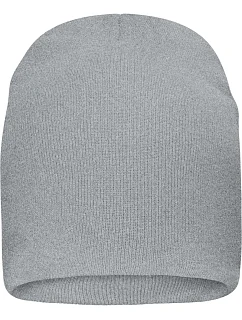 MB Pletená čepice z bio bavlny 03. light grey melange model 22446565 - Daiber
