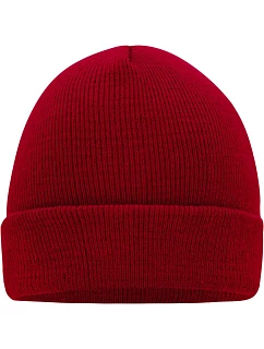 MB Pletená čepice 03. burgundy model 22496155 - Daiber