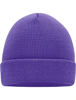MB Pletená čepice 03. dark purple model 22496161 - Daiber