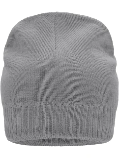 MB Pletená čepice s podšívkou 03. light grey melange model 22496268 - Daiber