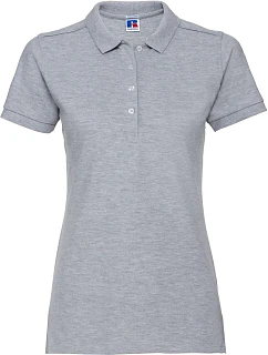 Dámské elastické piqué polo 10. light oxford model 22473814 - Russell Athletic