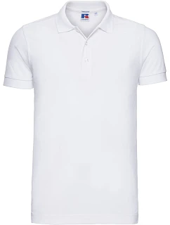 Pánské elastické piqué polo 10. white model 22473866 - Russell Athletic