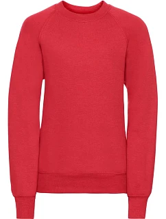 Dětská raglánová mikina 10. bright red model 22474585 - Russell Athletic