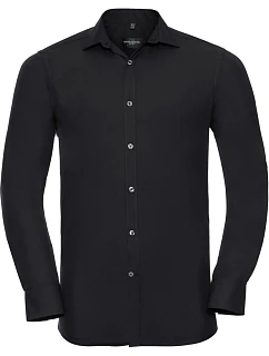 Elastická košile s dlouhým rukávem 11. black model 22473950 - Russell Athletic