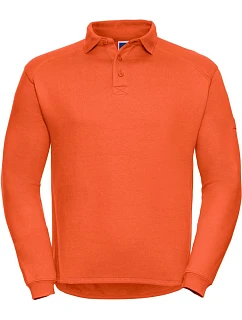 Pracovní mikina s límečkem 12. orange model 22476372 - Russell Athletic