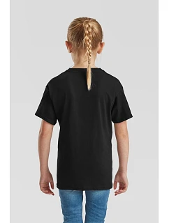 Fruit of the Loom Kids Original T Dětské tričko 16.1019 red
