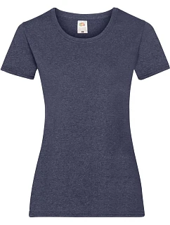 LadyFit Valueweight T Dámské tričko model 22443785 vintage heather navy - Fruit of the Loom