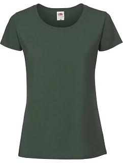 LadyFit Iconic 195 T Dámské tričko z těžké bavlny model 22431548 bottle green - Fruit of the Loom