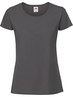 LadyFit Iconic 195 T Dámské tričko z těžké bavlny model 22431527 light graphite - Fruit of the Loom