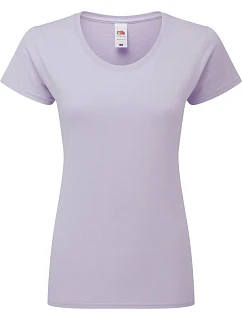 LadyFit Iconic 195 T Dámské tričko z těžké bavlny model 22431604 soft lavender - Fruit of the Loom