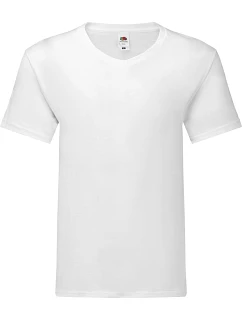 Fruit of the Loom Iconic 150 V-Neck T Tričko s výstřihem do V 16.1442 white