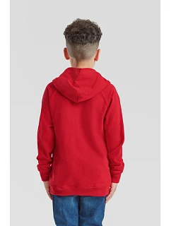 Fruit of the Loom Kids Lightweight Hooded Sweat Dětská mikina s kapucí 16.2009 orange