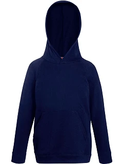 Fruit of the Loom Kids Lightweight Hooded Sweat Dětská mikina s kapucí 16.2009 deep navy