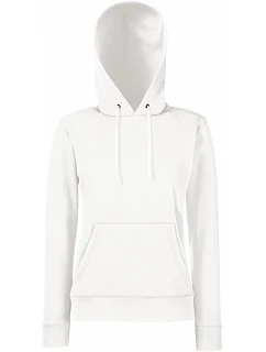 Classic LadyFit Hooded Sweat Dámská mikina s kapucí model 22536313 white - Fruit of the Loom