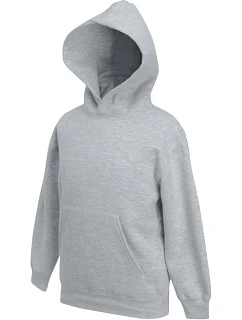 Classic Kids Hooded Sweat Dětská mikina s kapucí model 22534548 heather grey - Fruit of the Loom