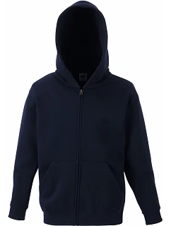 Classic Kids Sweat Jacket Dětská mikina s kapucí model 22534798 deep navy - Fruit of the Loom