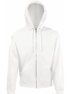 Classic Hooded Sweat Jacket Mikina s kapucí model 22534288 white - Fruit of the Loom