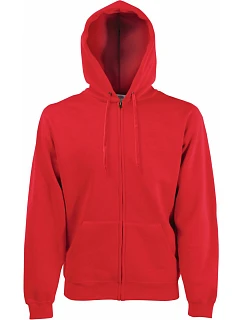 Classic Hooded Sweat Jacket Mikina s kapucí model 22534322 red - Fruit of the Loom