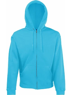 Classic Hooded Sweat Jacket Mikina s kapucí model 22534334 azure blue - Fruit of the Loom