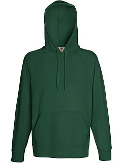 Lightweight Hooded Sweat Pánská raglánová mikina s kapucí model 22445985 bottle green - Fruit of the Loom