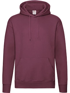 Premium Hooded Sweat Pánská mikina s kapucí model 22454163 burgundy - Fruit of the Loom