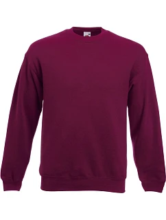 Premium SetIn Sweat Pánská mikina model 22457266 burgundy - Fruit of the Loom