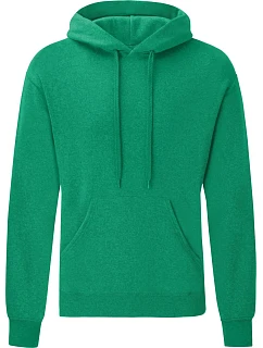 Classic Hooded Sweat Mikina s kapucí model 22533987 heather green - Fruit of the Loom