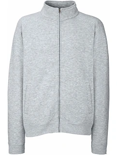 Premium Sweat Jacket Mikina model 22457706 heather grey - Fruit of the Loom