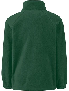 Fruit of the Loom Kids Outdoor Fleece Dětská fleecová bunda 16.2511 bottle green