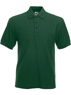 Heavy 65/35 Pique Polo Piqué polo z těžké bavlny model 22410512 bottle green - Fruit of the Loom